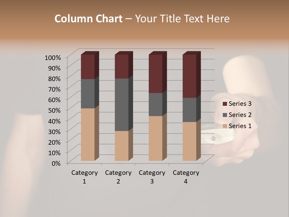 Night Button Hold PowerPoint Template