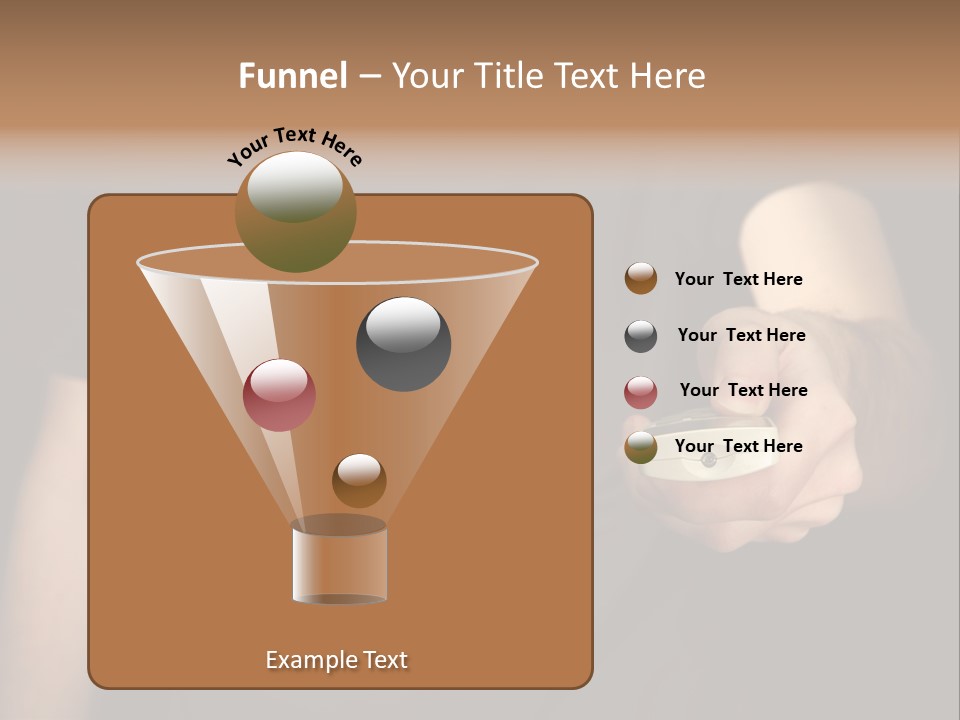 Night Button Hold PowerPoint Template