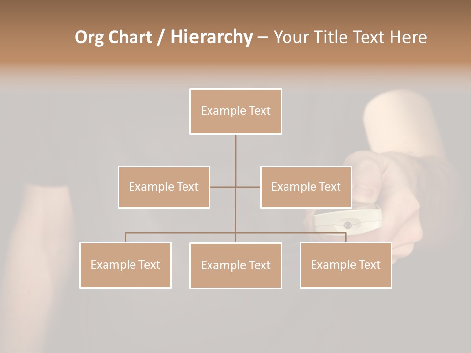 Night Button Hold PowerPoint Template