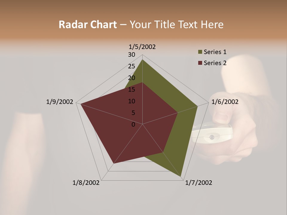 Night Button Hold PowerPoint Template