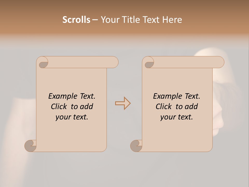 Night Button Hold PowerPoint Template