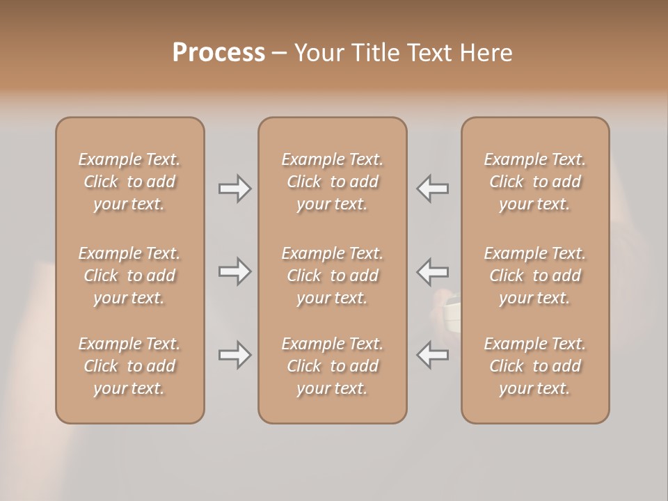 Night Button Hold PowerPoint Template
