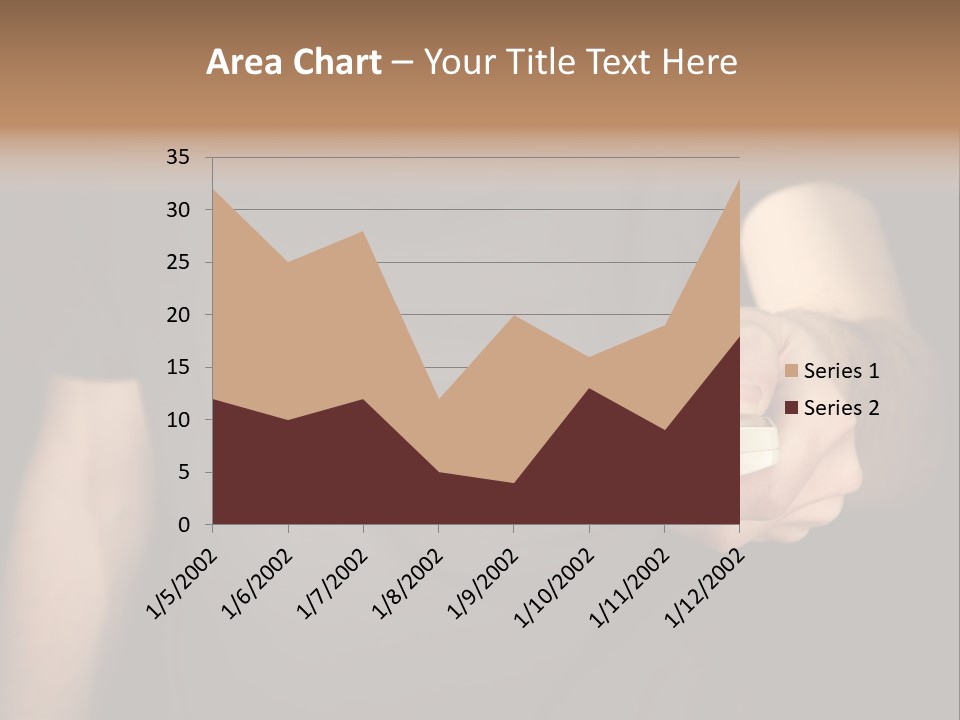 Night Button Hold PowerPoint Template