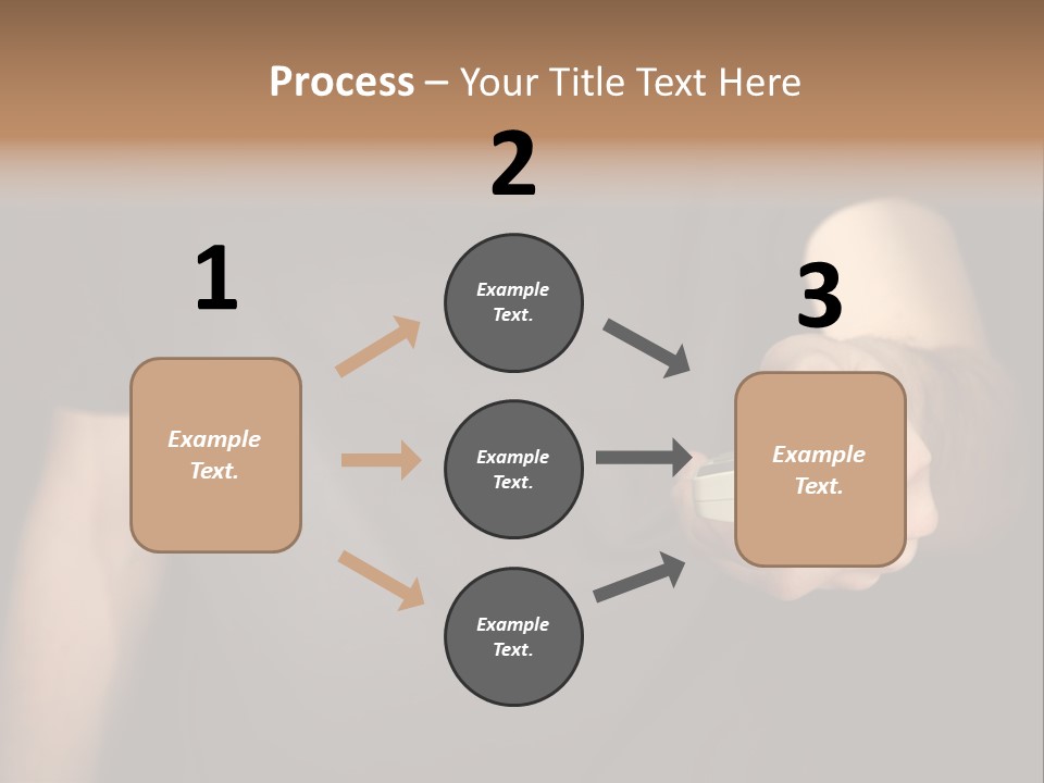 Night Button Hold PowerPoint Template