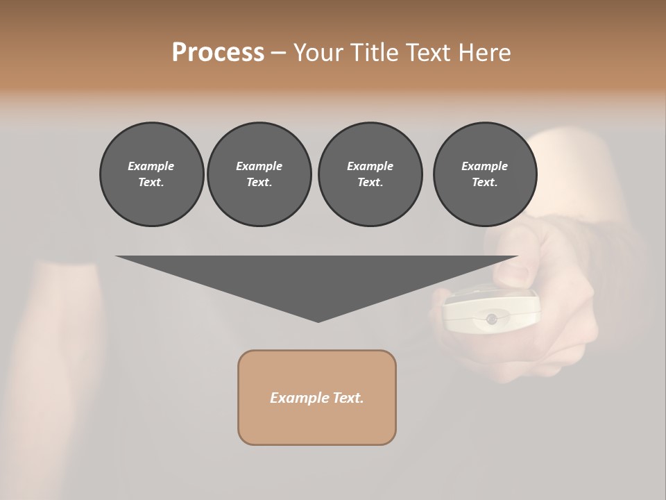 Night Button Hold PowerPoint Template