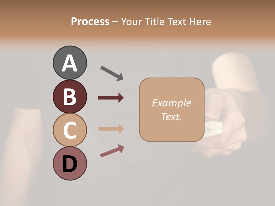 Night Button Hold PowerPoint Template