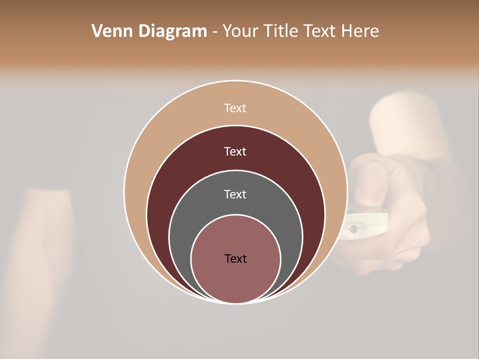 Night Button Hold PowerPoint Template