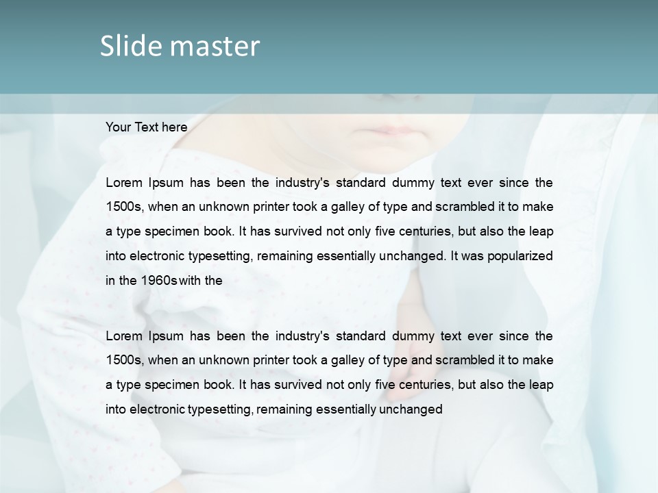 Move Yellow Blue PowerPoint Template