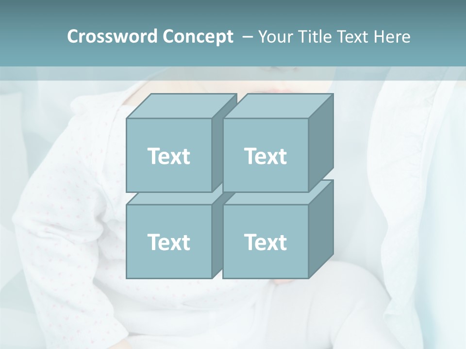 Move Yellow Blue PowerPoint Template