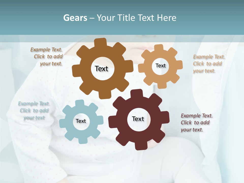 Move Yellow Blue PowerPoint Template