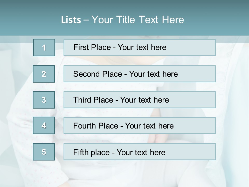 Move Yellow Blue PowerPoint Template