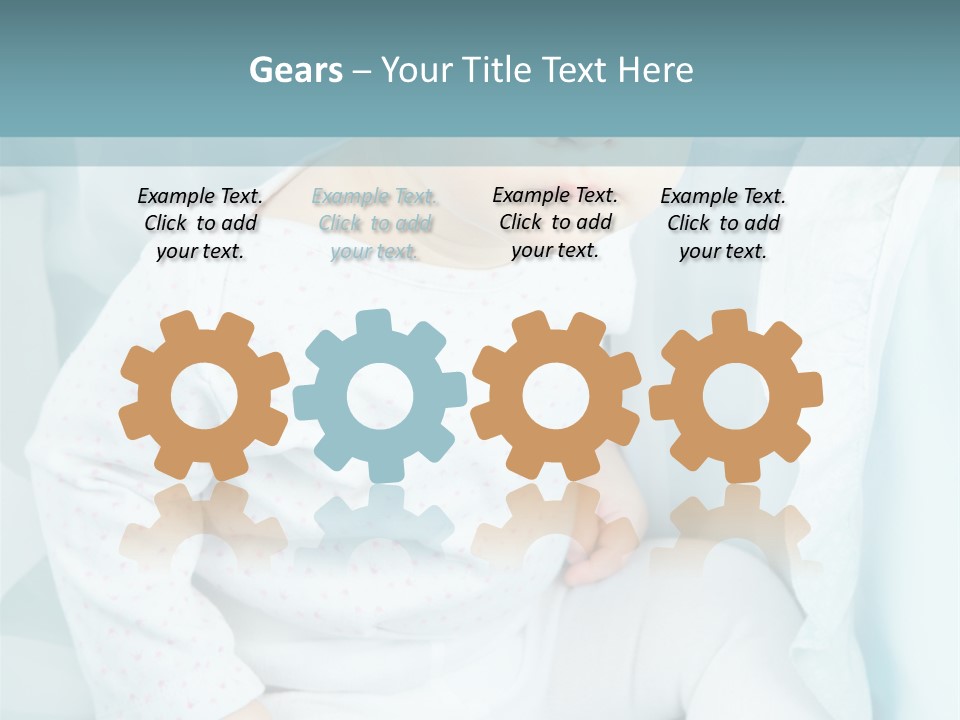 Move Yellow Blue PowerPoint Template