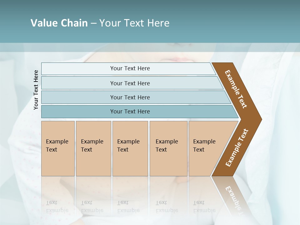 Move Yellow Blue PowerPoint Template