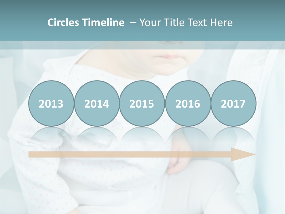 Move Yellow Blue PowerPoint Template