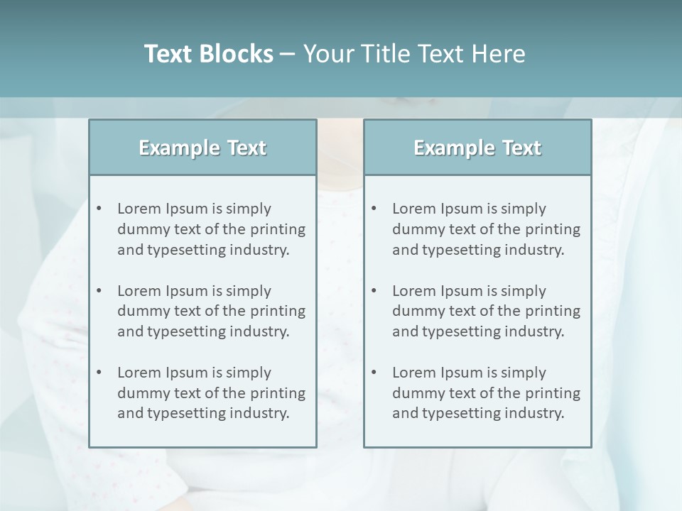 Move Yellow Blue PowerPoint Template