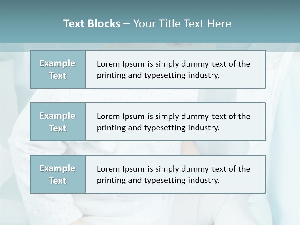 Move Yellow Blue PowerPoint Template