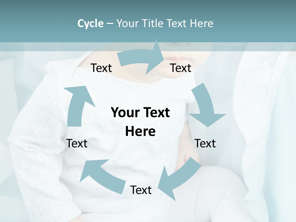 Move Yellow Blue PowerPoint Template
