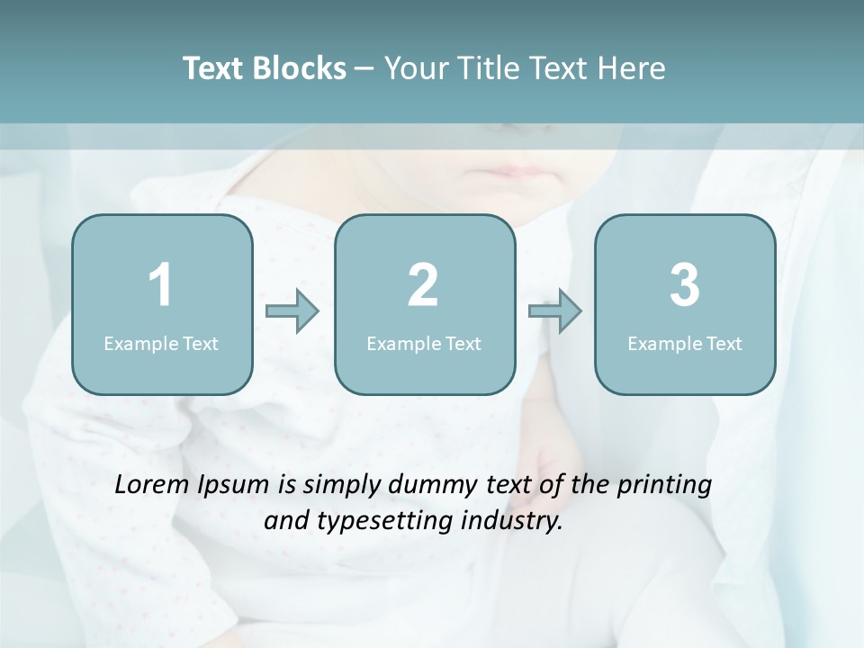 Move Yellow Blue PowerPoint Template