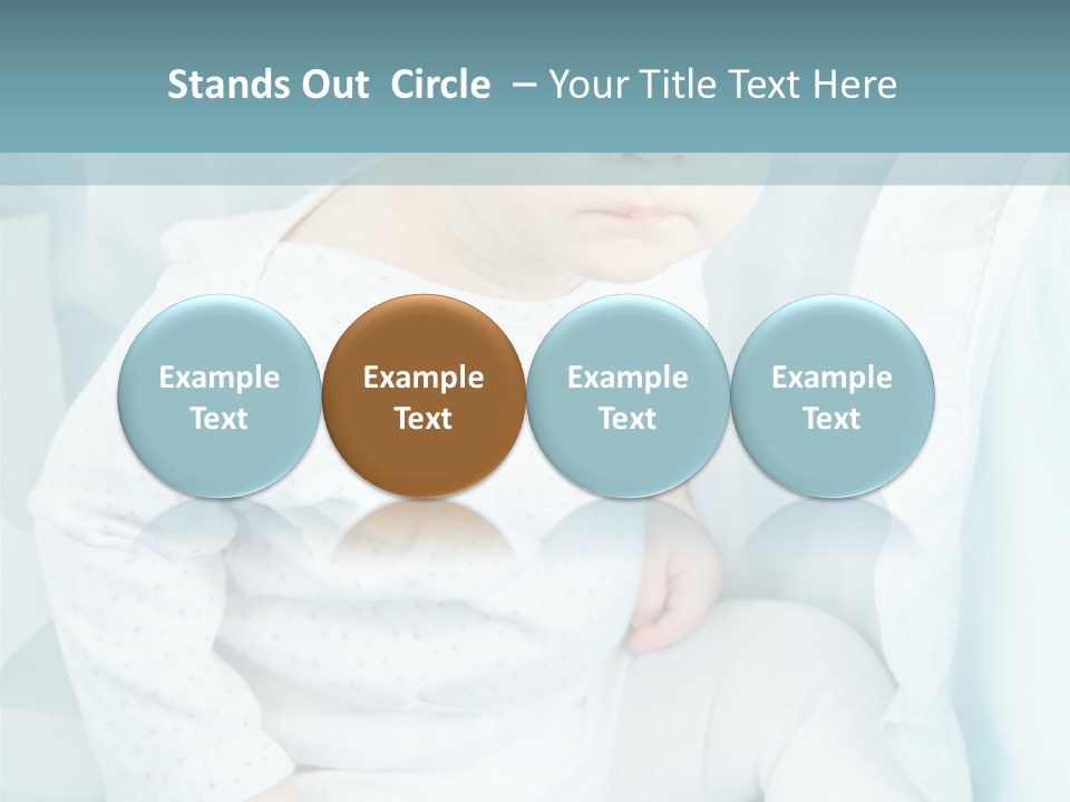 Move Yellow Blue PowerPoint Template