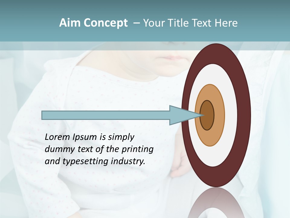 Move Yellow Blue PowerPoint Template