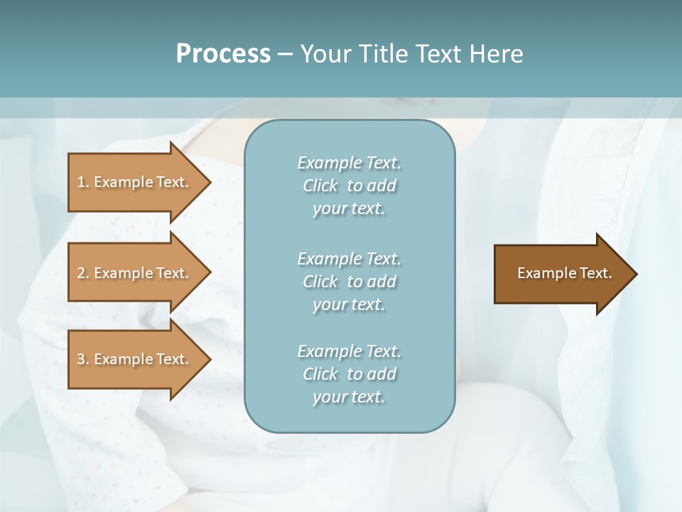 Move Yellow Blue PowerPoint Template
