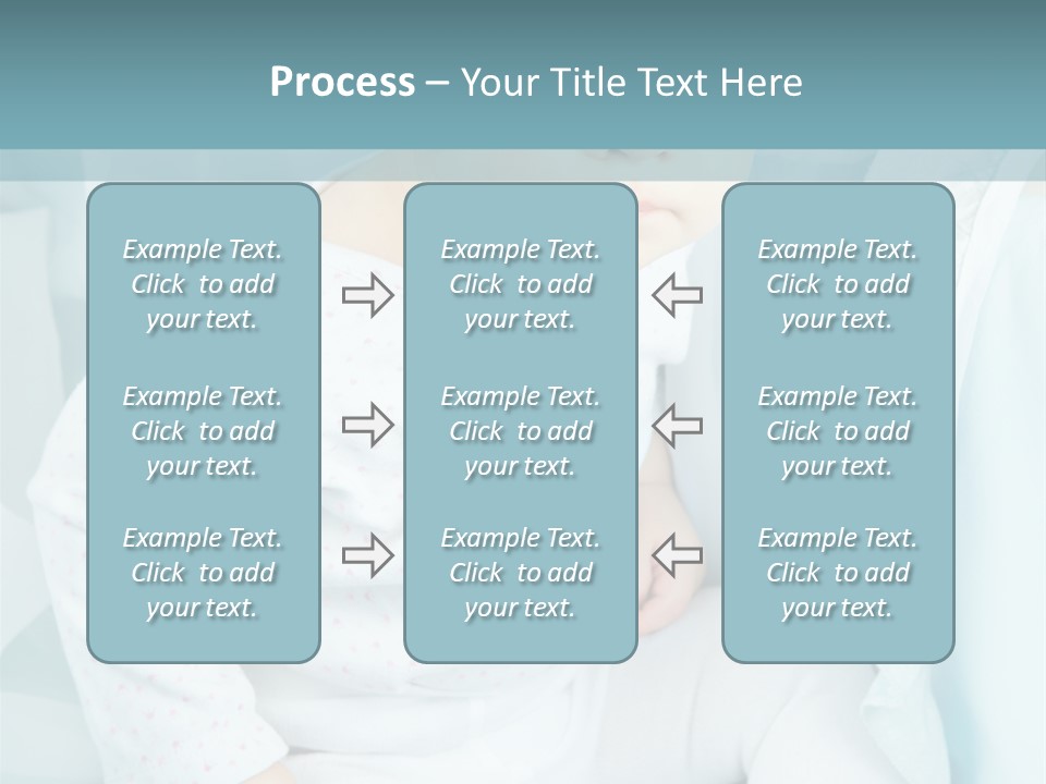 Move Yellow Blue PowerPoint Template