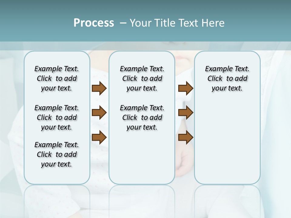 Move Yellow Blue PowerPoint Template