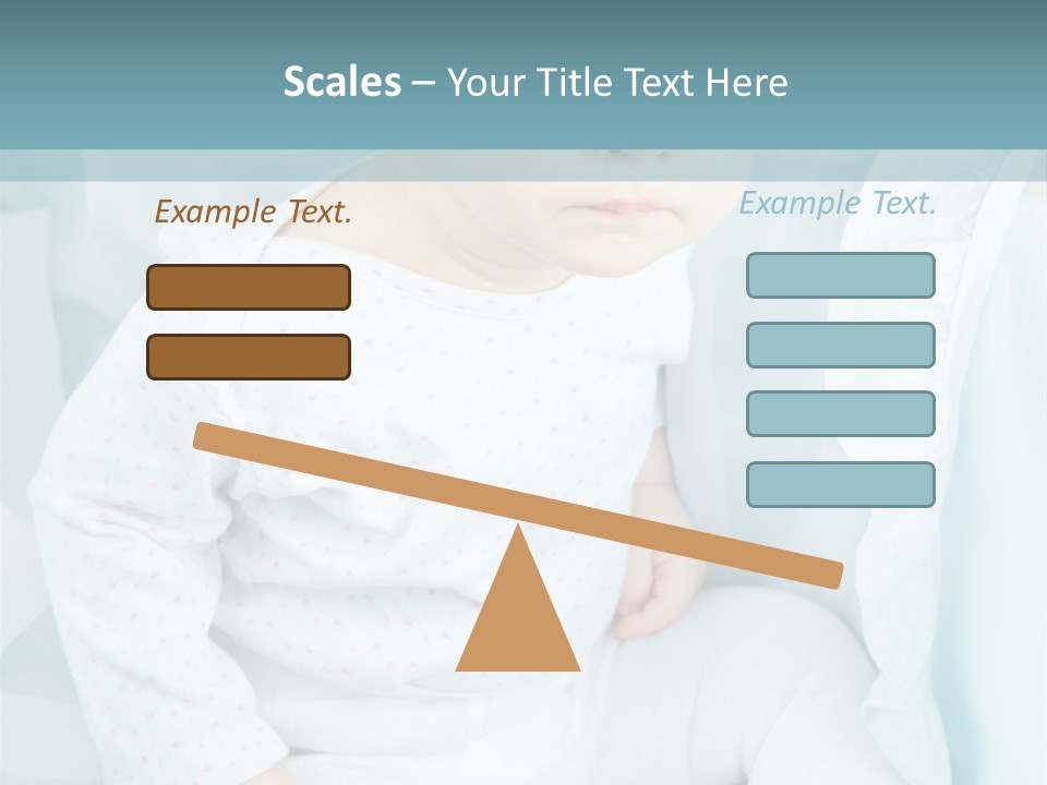Move Yellow Blue PowerPoint Template
