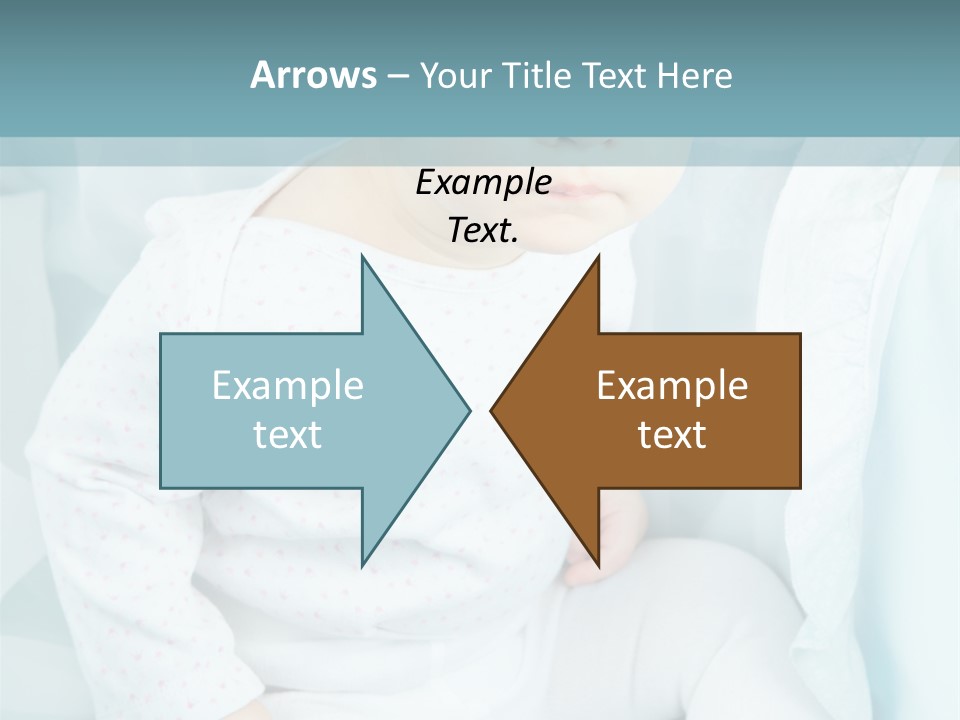 Move Yellow Blue PowerPoint Template