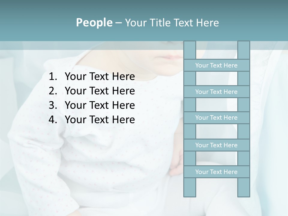Move Yellow Blue PowerPoint Template