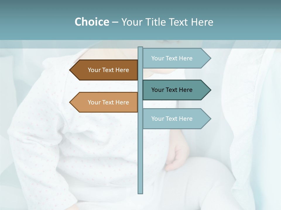 Move Yellow Blue PowerPoint Template