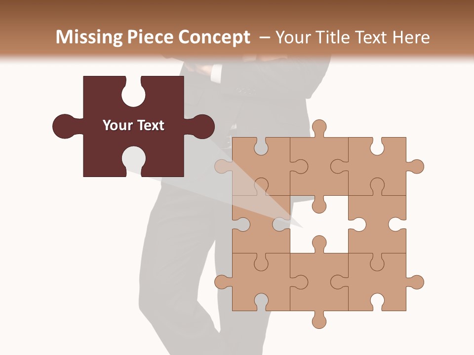 Length Male Success PowerPoint Template