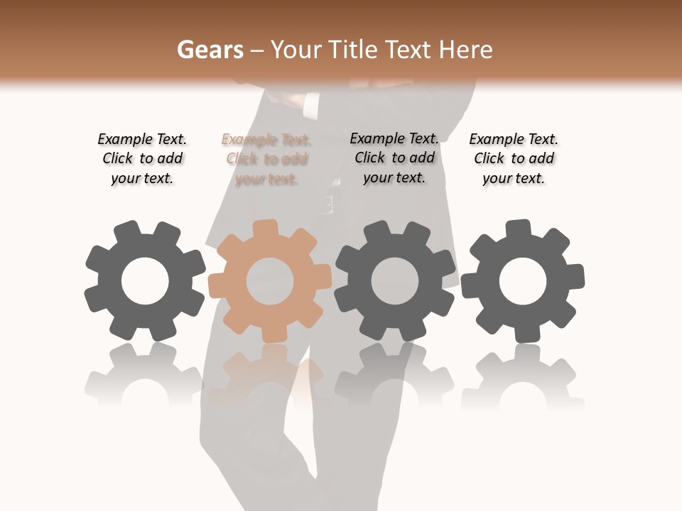 Length Male Success PowerPoint Template