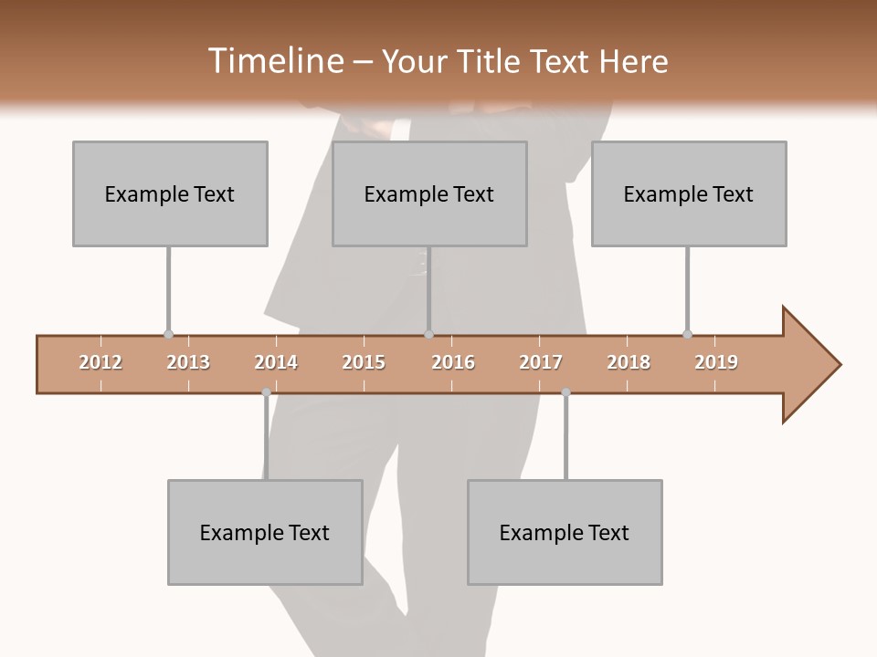 Length Male Success PowerPoint Template