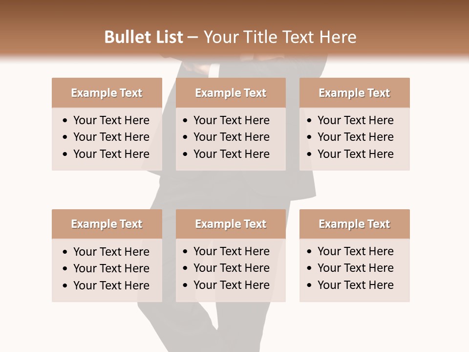 Length Male Success PowerPoint Template