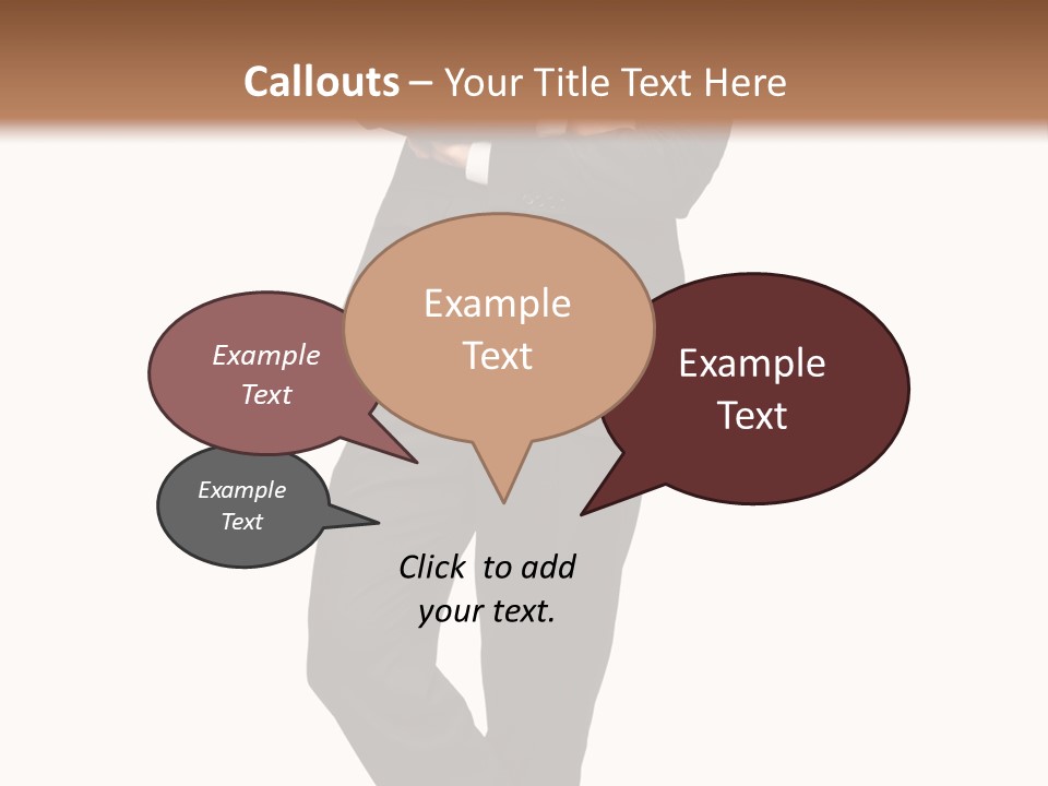 Length Male Success PowerPoint Template
