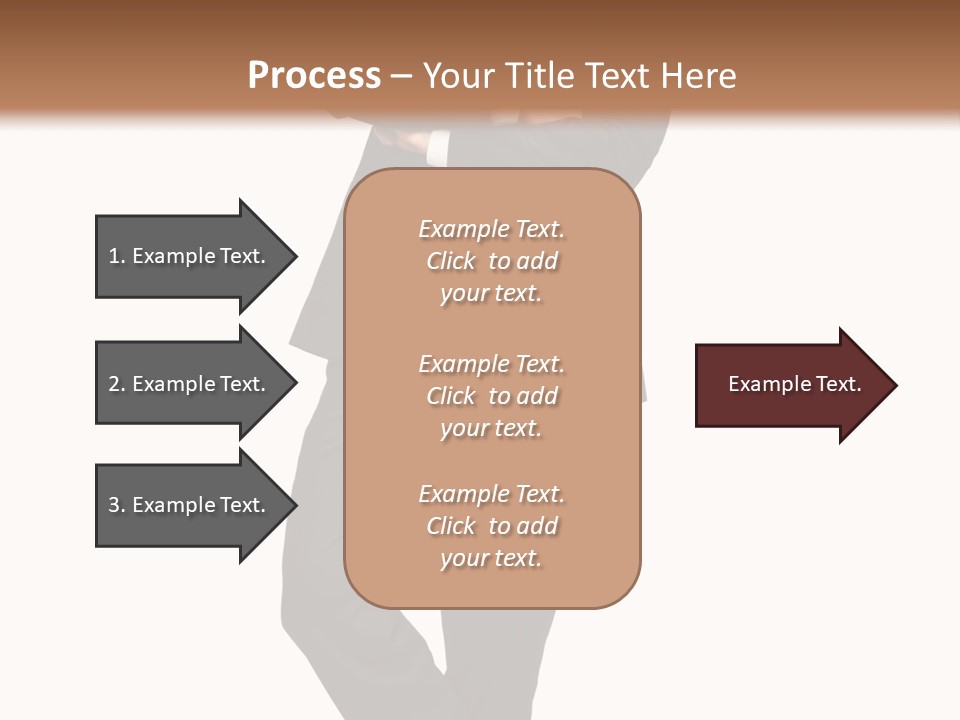 Length Male Success PowerPoint Template