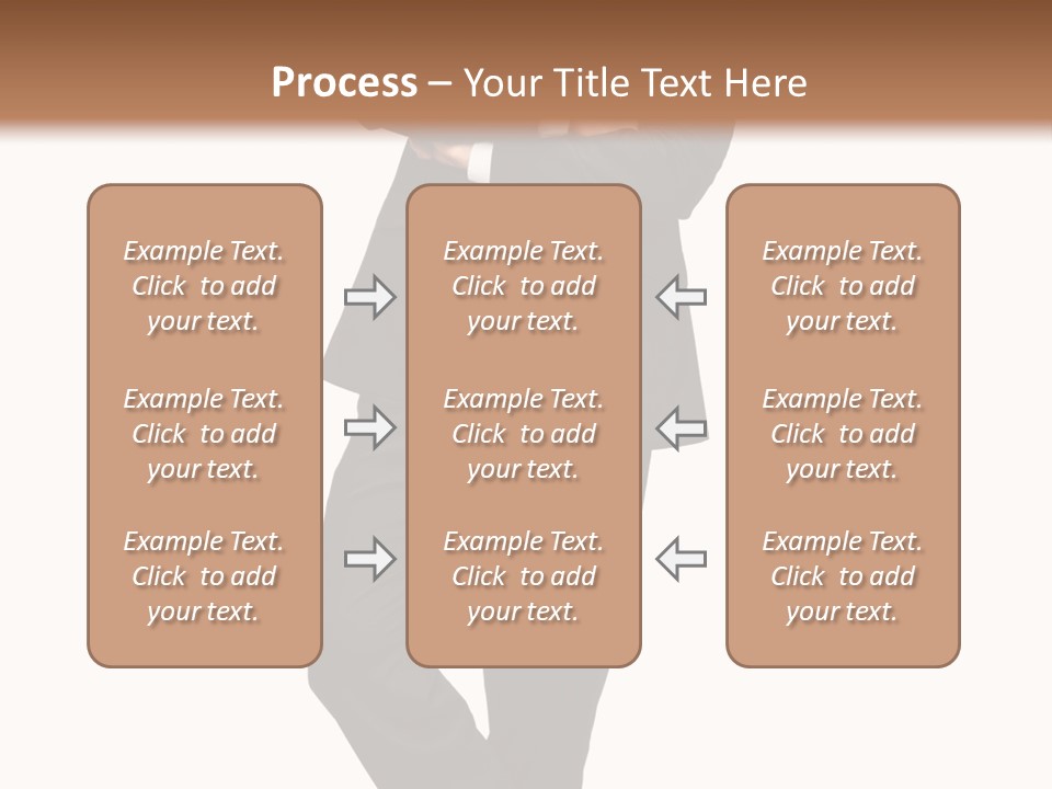 Length Male Success PowerPoint Template