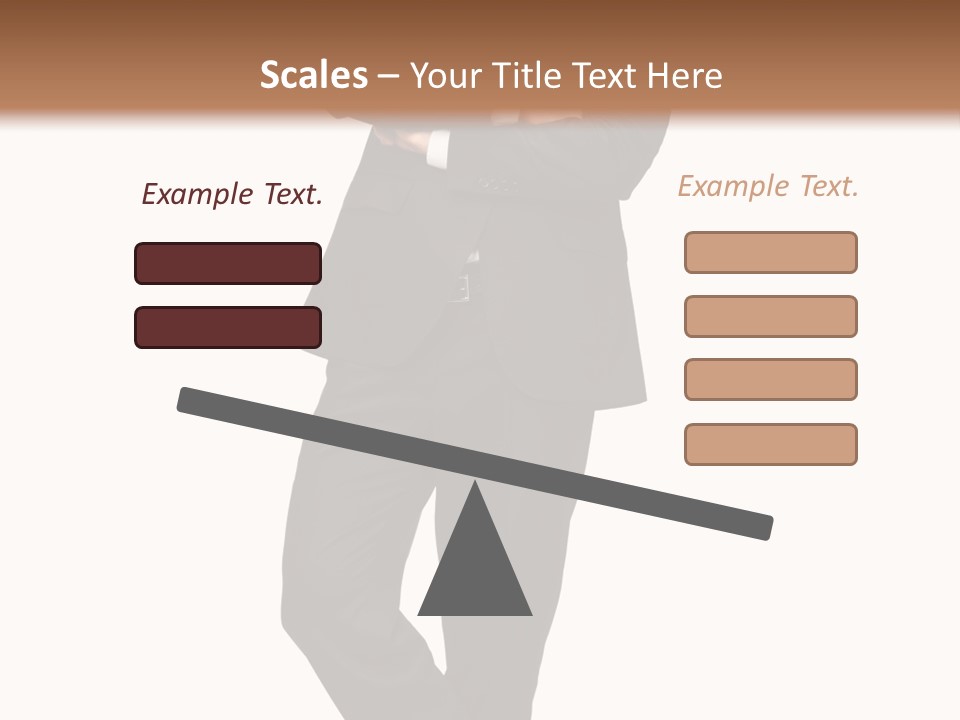Length Male Success PowerPoint Template