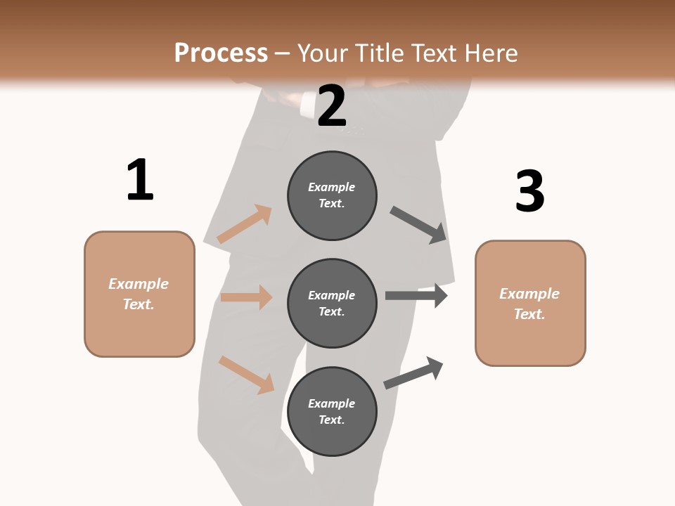 Length Male Success PowerPoint Template