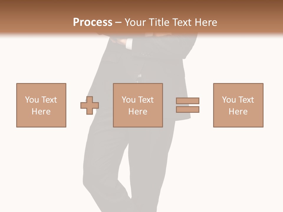 Length Male Success PowerPoint Template