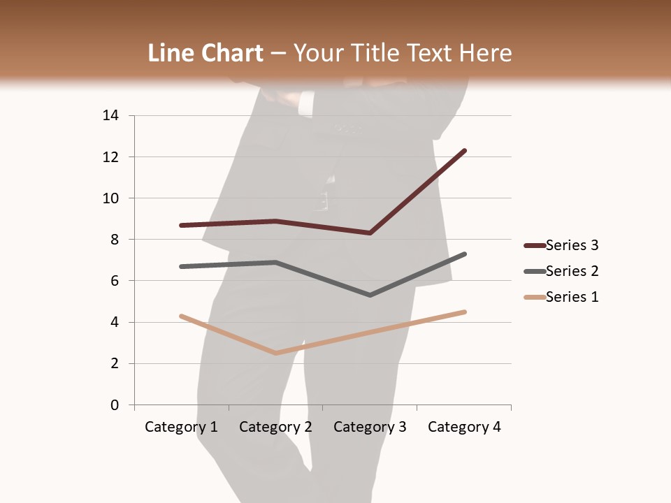 Length Male Success PowerPoint Template