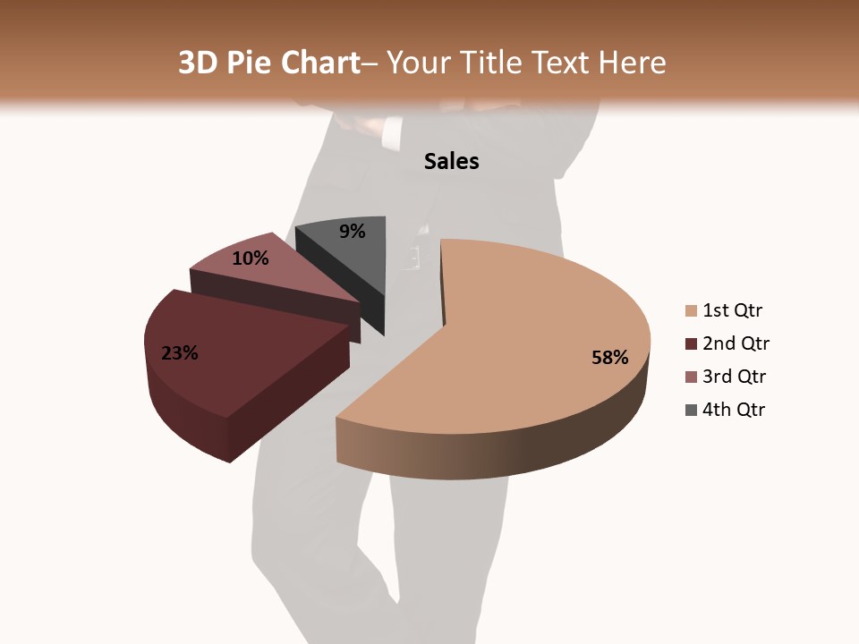 Length Male Success PowerPoint Template