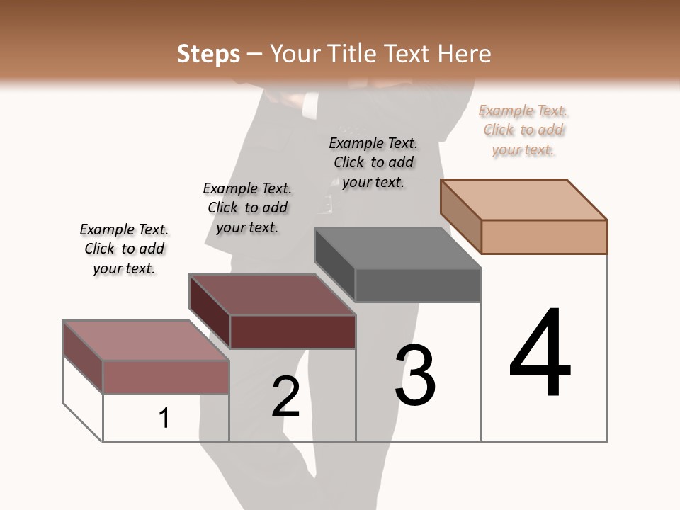 Length Male Success PowerPoint Template