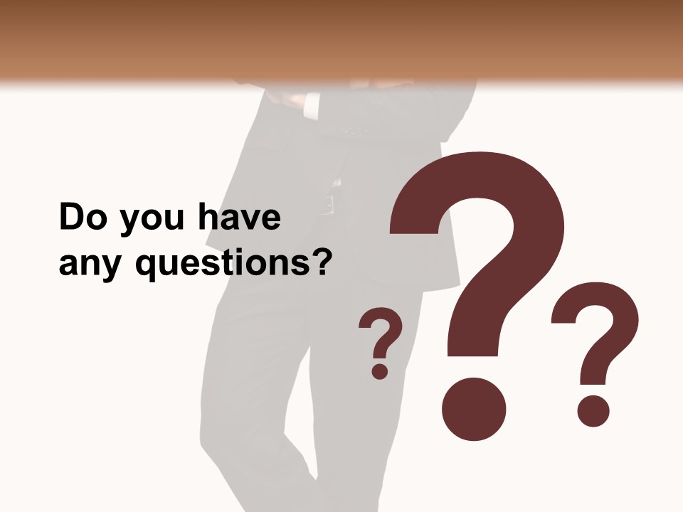 Length Male Success PowerPoint Template