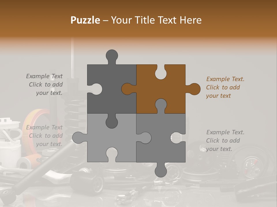 Engine Gland Replacement PowerPoint Template