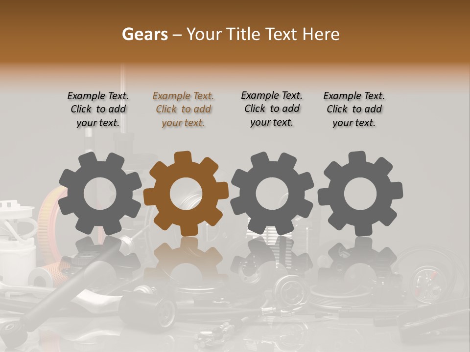 Engine Gland Replacement PowerPoint Template