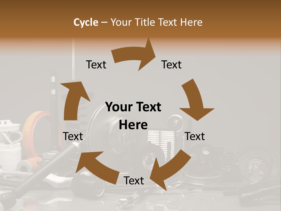 Engine Gland Replacement PowerPoint Template