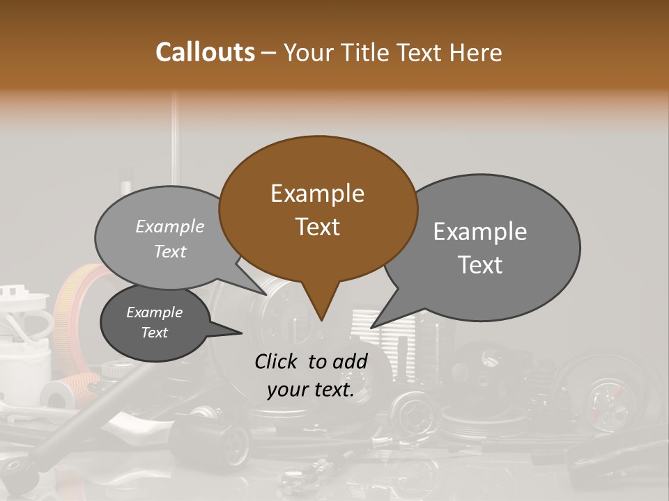 Engine Gland Replacement PowerPoint Template