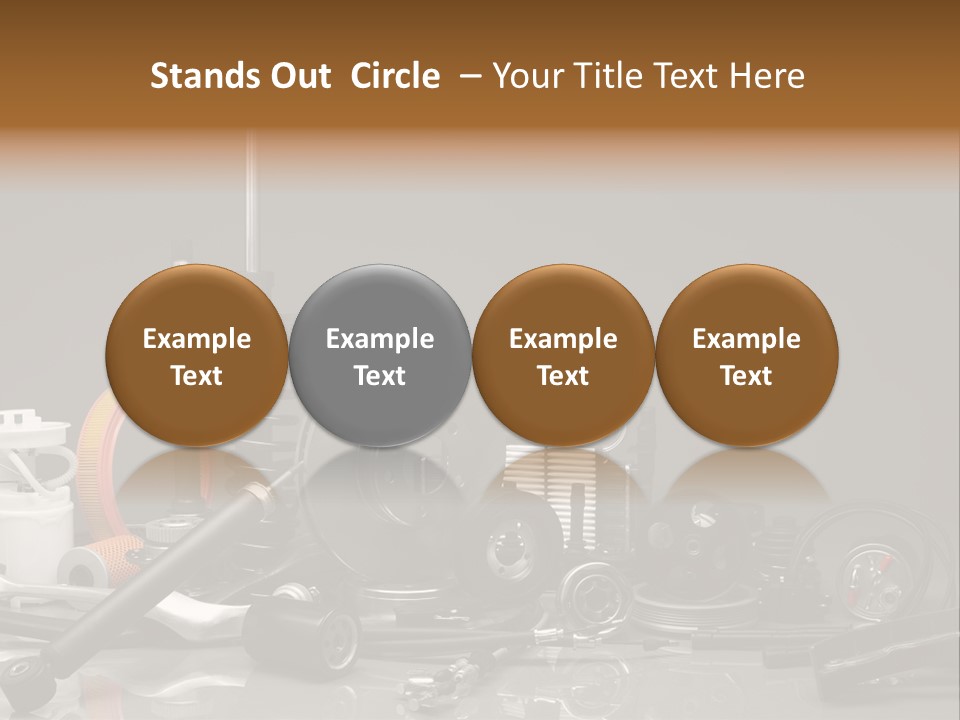 Engine Gland Replacement PowerPoint Template